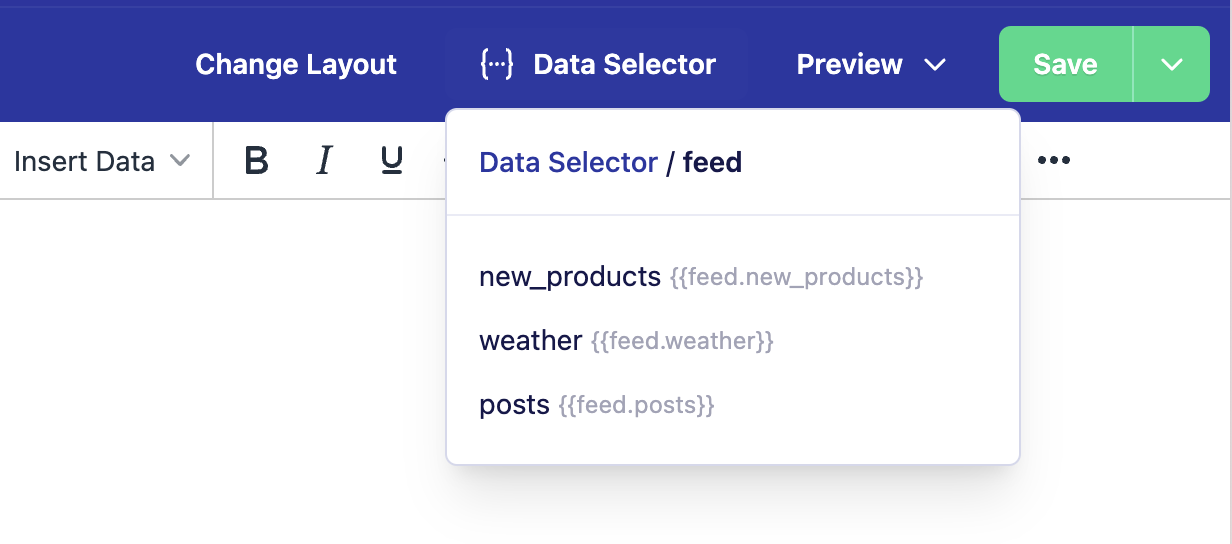 data-selector