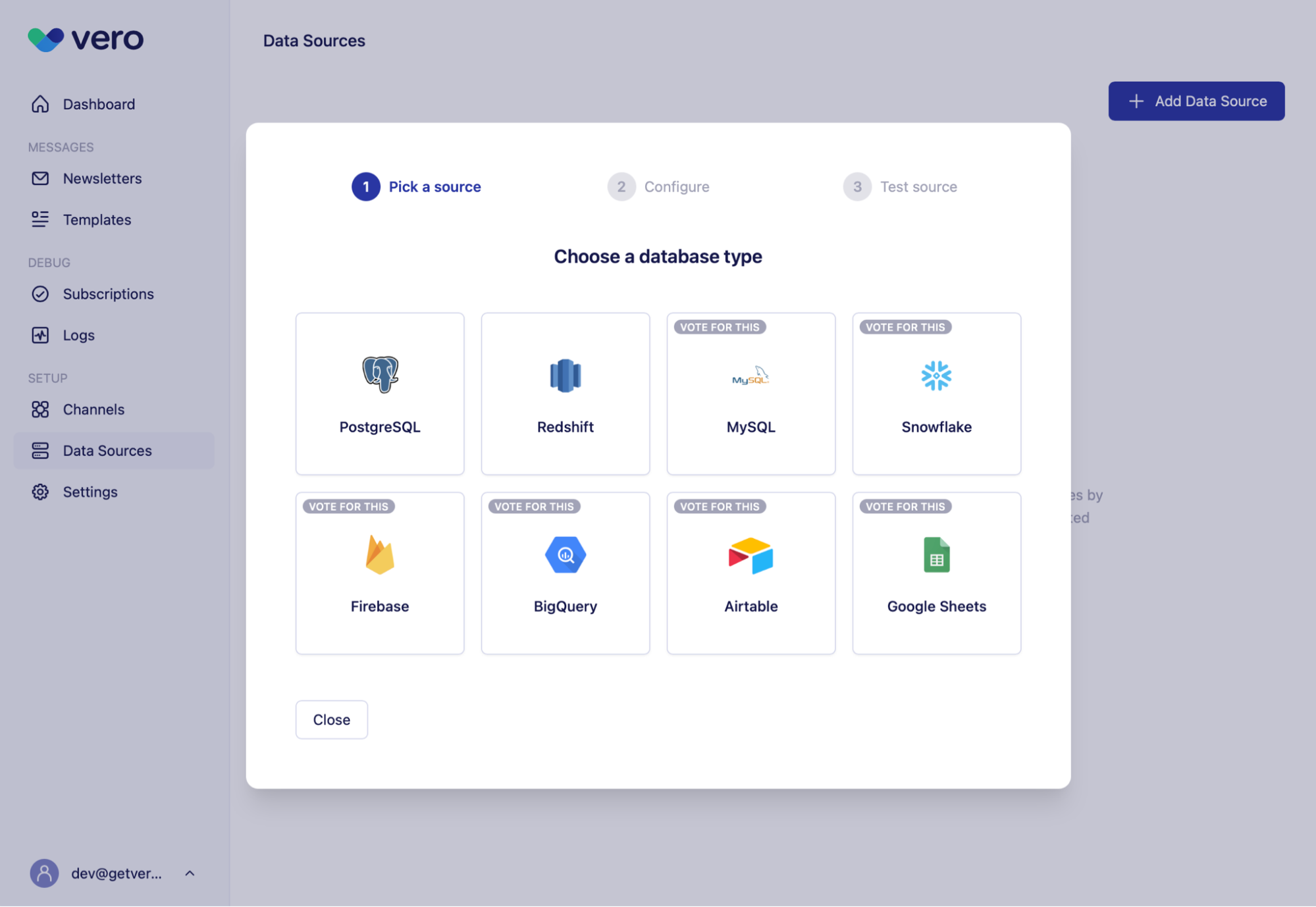 choose-database-type