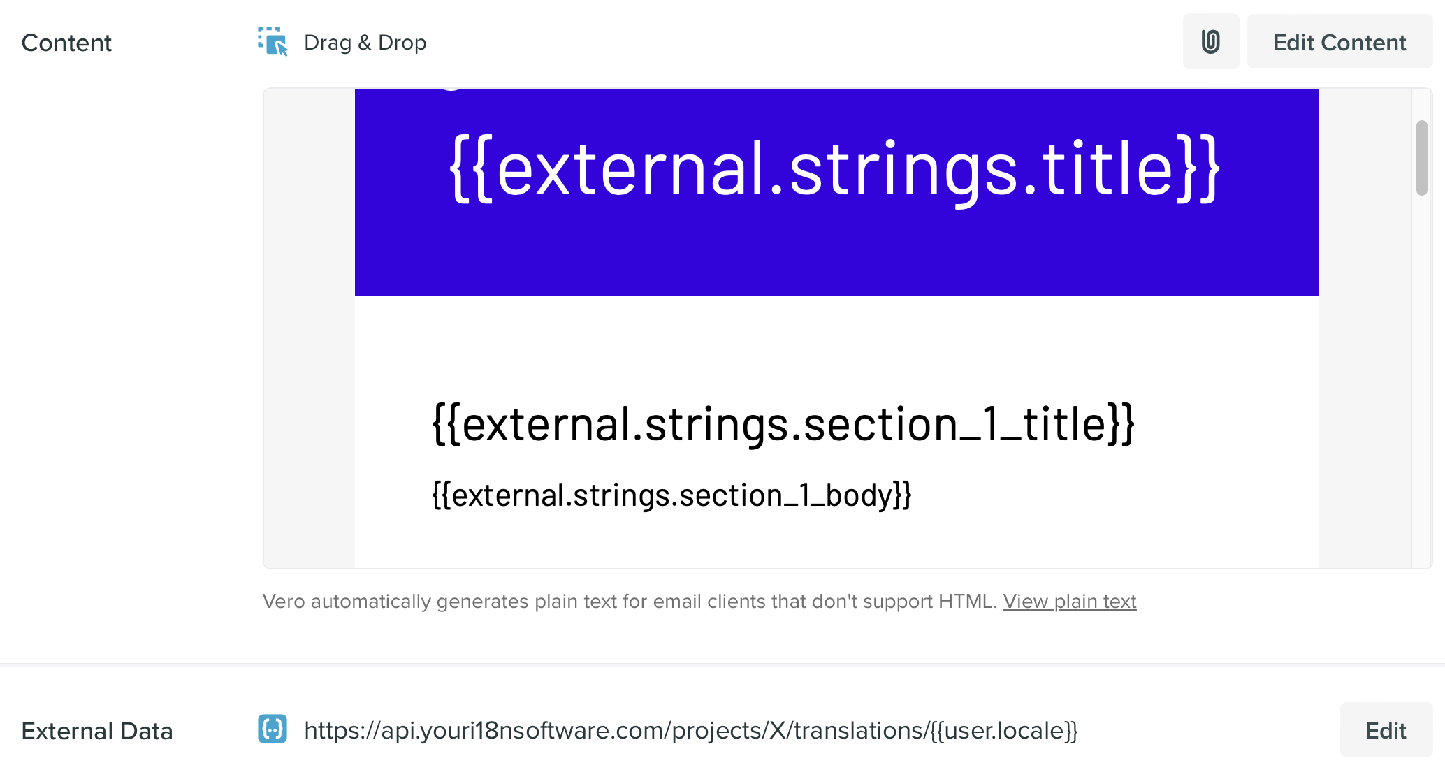 Dynamic localisation personalisation using Liquid