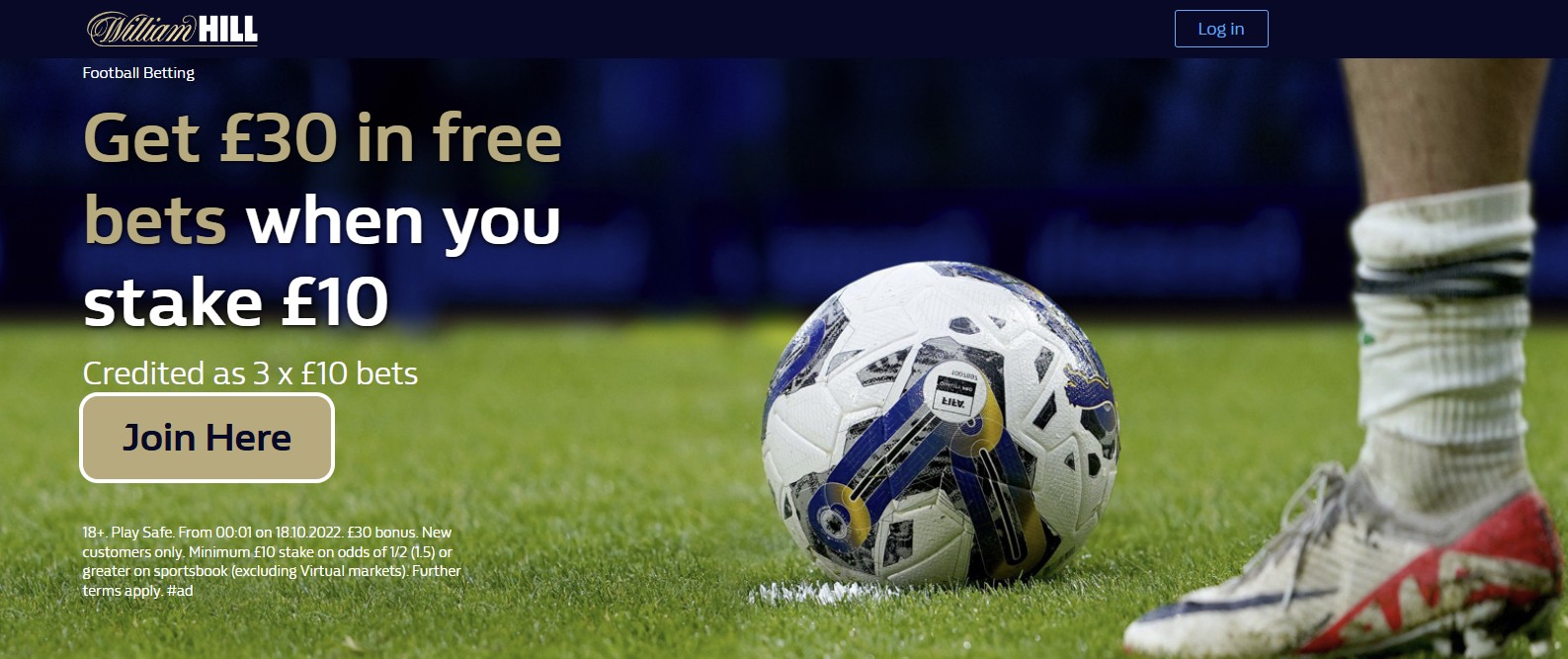 William Hill Sign Up Offer April 2026