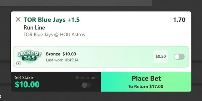 bet365 betting example betslip