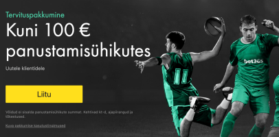 bet365 Uutele klientidele - Kuni 100 € panustamisühikutes - Sport - Estonia