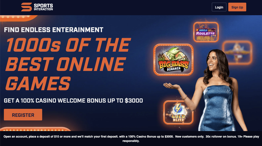 Get a 100% Casino Welcome Offer Bonus Up to $3000