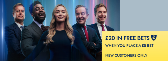 Sky Bet New Customer Offer - £20 in Free Bets When you Spend £5