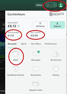 bet365 Balance