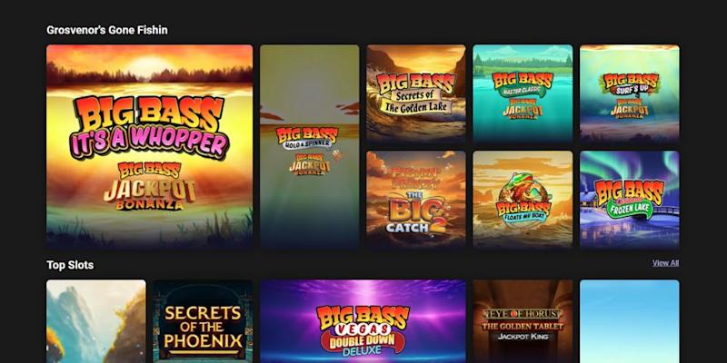 Grosvenor Casino screenshot