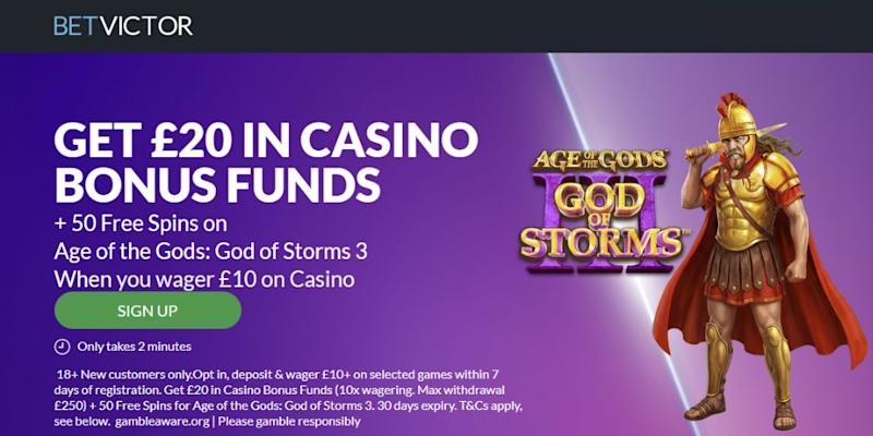 BetVictor Casino Offer 2026