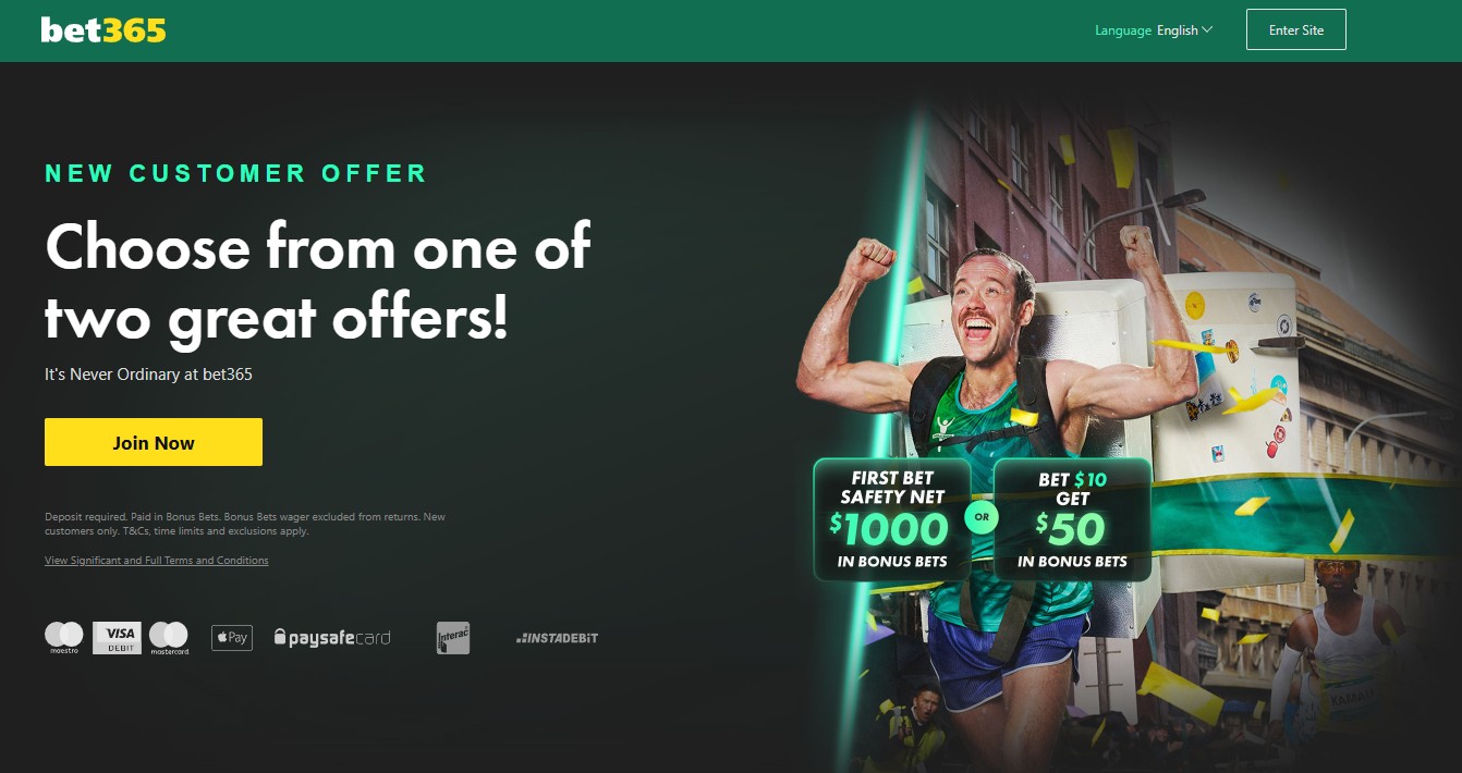 bet365 Canada Welcome Offer