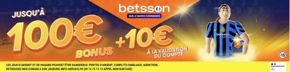 Code promo Betsson