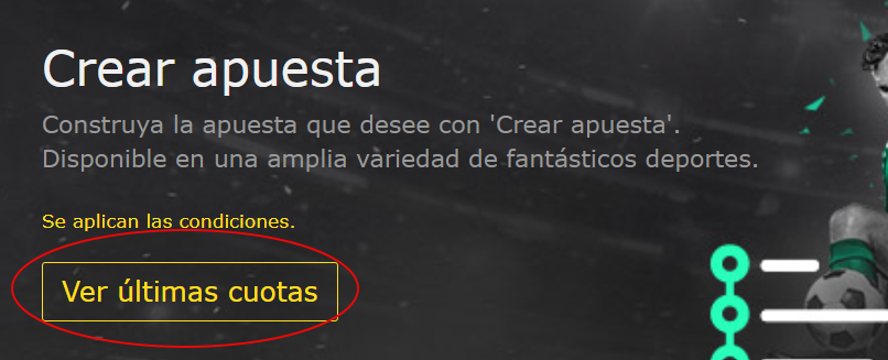 bet365 crear apuestas