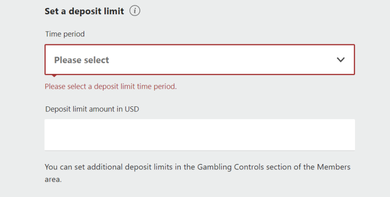 bet365 deposit limits