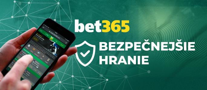 Bet365 bezpečnější hraní