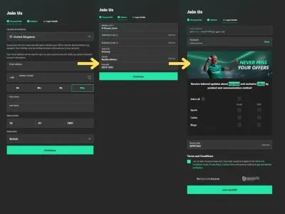 bet365 Sign Up 2