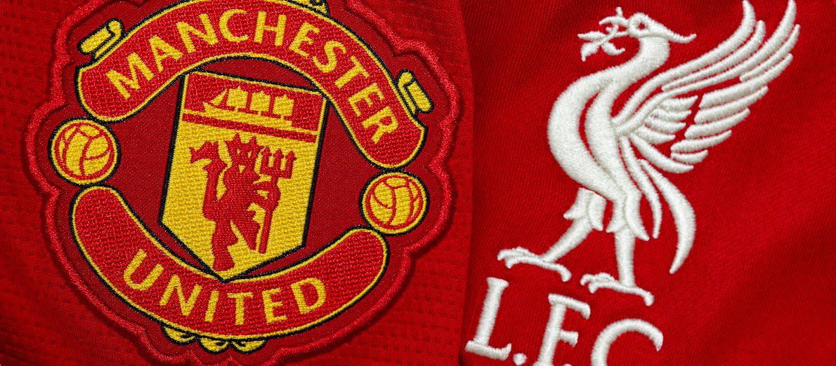 Manchester United vs Liverpool banner