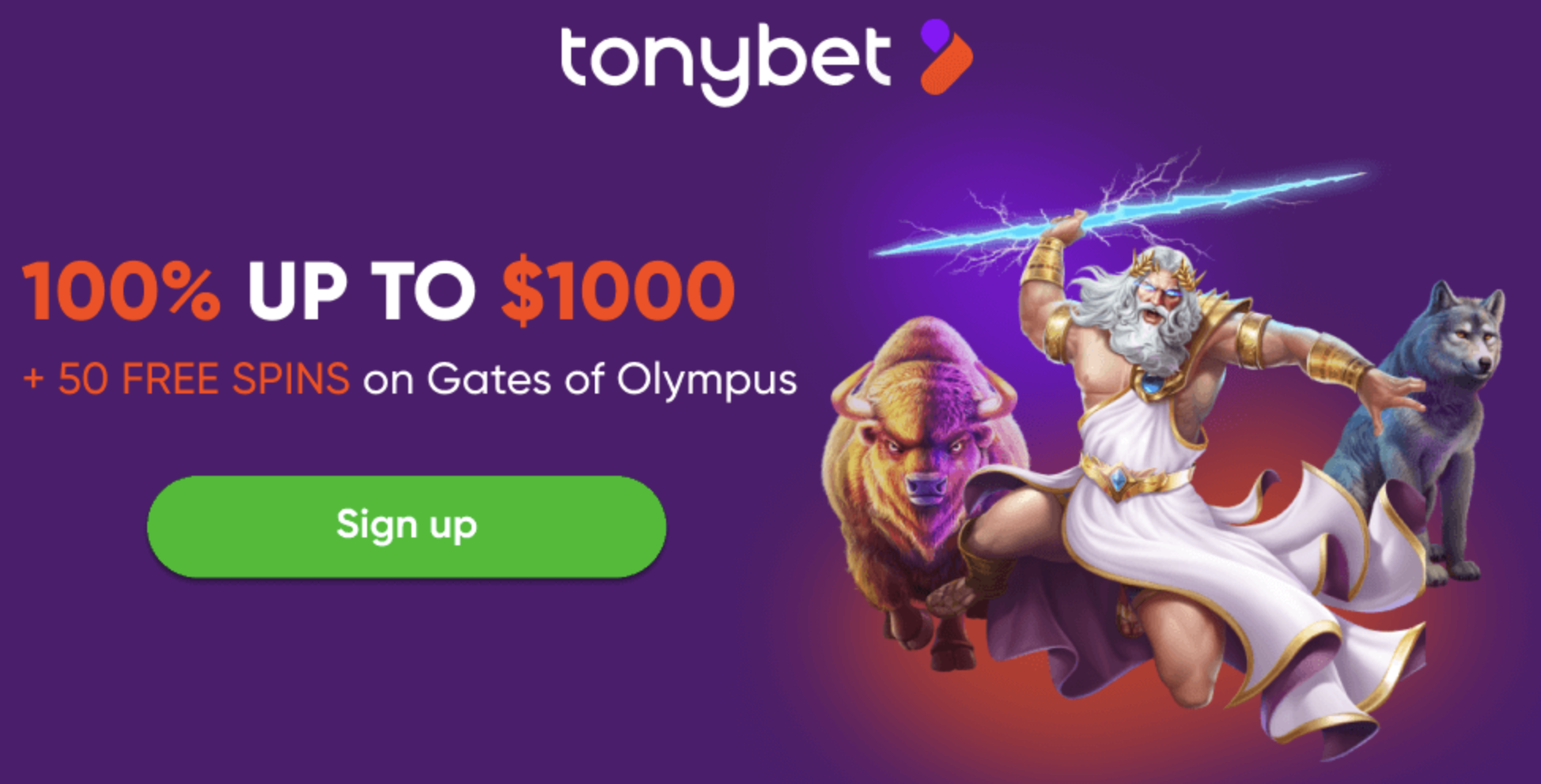 100% up to $120 + 120 Free Spins