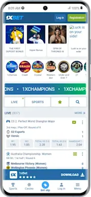 1xbet official site mobile view