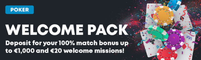 BoyleSports New Customer Offer - 100% Match Bonus up to €1,000 + €20 Welcome Missions - Poker
