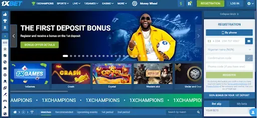 1xbet nigeria official website