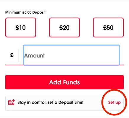 tote deposit limits