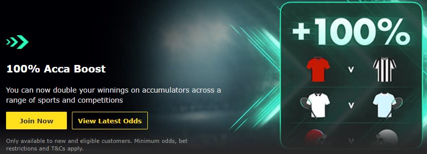 Bet365 Soccer Acca Boost +70%