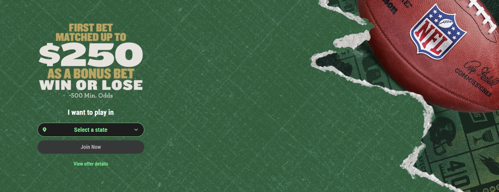 Caesars Sportsbook Welcome Offer