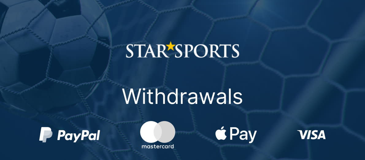 Star Sports Withdrawal Methods - Debit Card - Bank Transfer