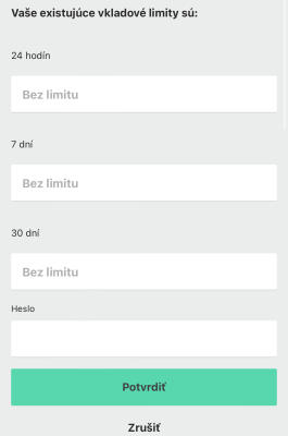 bet365 Vkladové limity