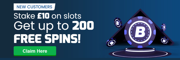 Betfred New Customer Offer - Stake £10 and Get 200 Free Spins - Roulette