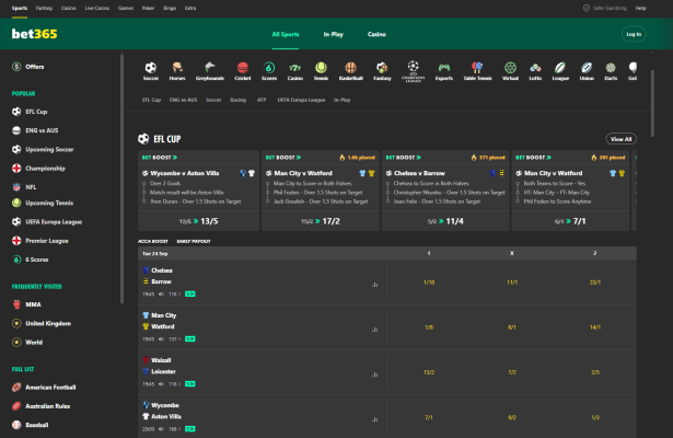 bet365 website