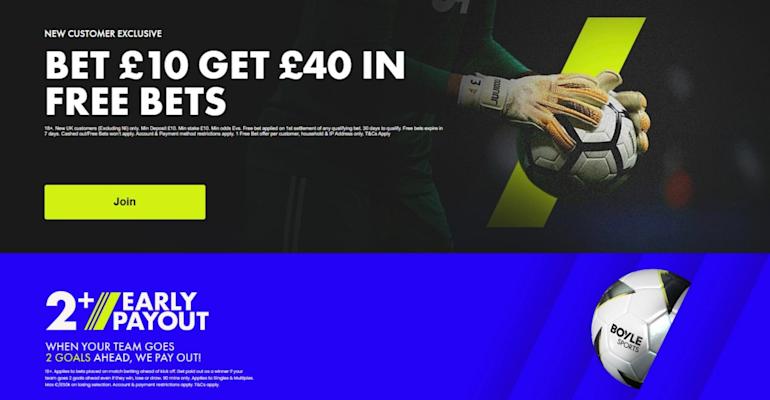 BOYLE Sports Welcome Offer 2026
