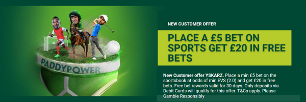 Paddy Power Sign Up Offer and Promo Code: March 2024
