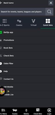 Bet9ja Old Mobile Access