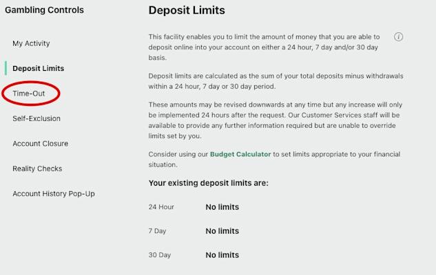 bet365 Responsible Gambling