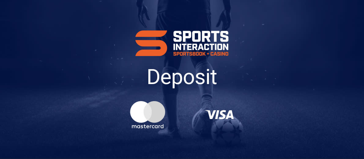 Sports Interaction Deposit Options - Mastercard  - Visa Debit