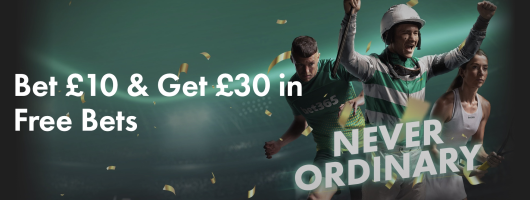 Bet365 New Customers - Bet £10 & Get £30 in Free Bets - Join