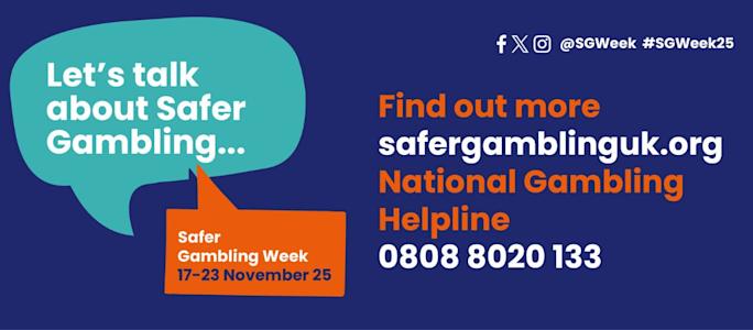 Safer Gambling Week 2025