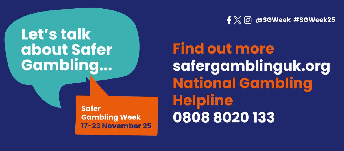 Safer Gambling Week 2025