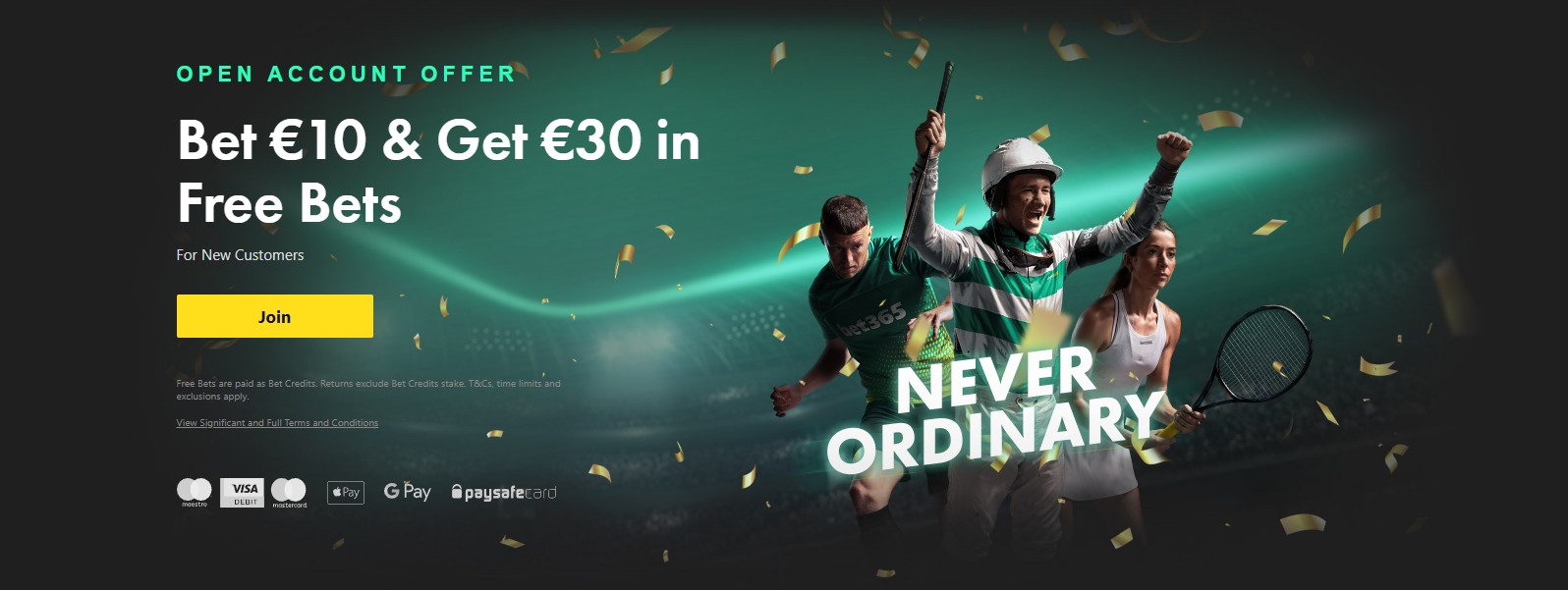 bet365 Ireland 2025 Offer