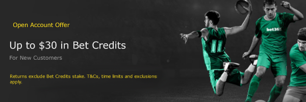 bet365 New Customer Offer - Up to $30 in Bet Credits - Sport - Nigeria
