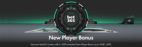 Get a New Player Bonus of up to GH₵ 1,000