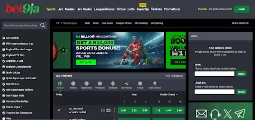 bet9ja official site