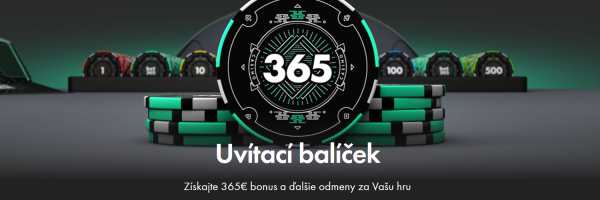 Bet365 Uvítací balíček až do 365 €