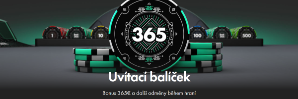 Bet365 Uvítací balíček až do výše 365 EUR