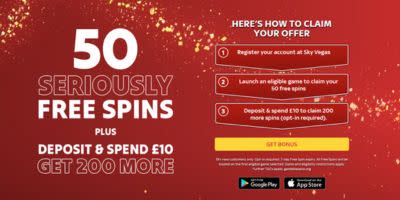 Sky Vegas Casino Offer 2025