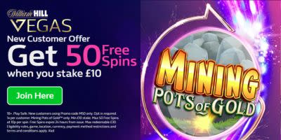 William Hill Vegas Casino Offer 2025