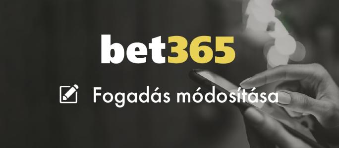 Fogadás módosítása