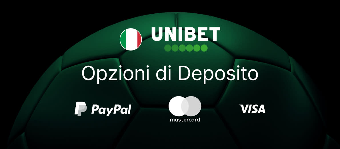 Unibet Metodi di Deposito