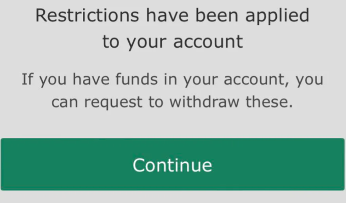 Bet365 account restrictions
