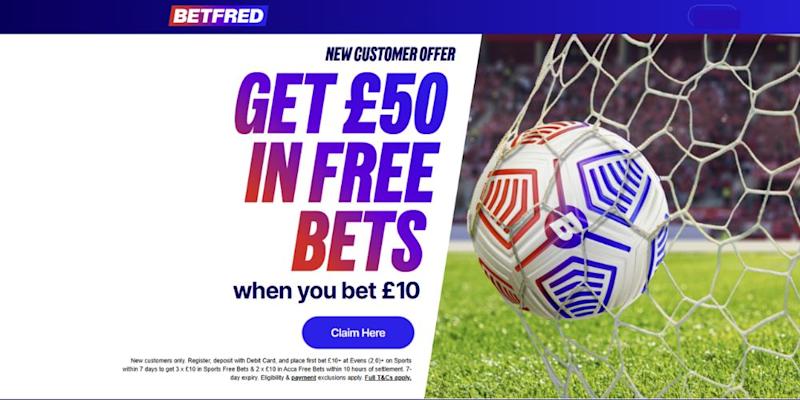 Betfred Welcome Offer 2026
