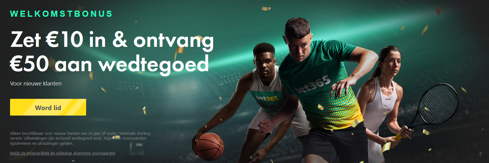 Zet €10 in & ontvang €50 aan wedtegoed